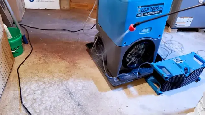 Water damage cleanup process step by step San Diego