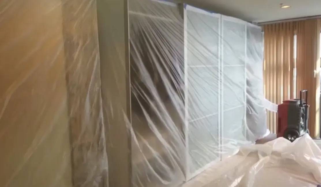Step-by-step water damage restoration process, from inspection to repair